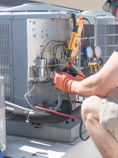 Spencer Heating and Air HVAC technician