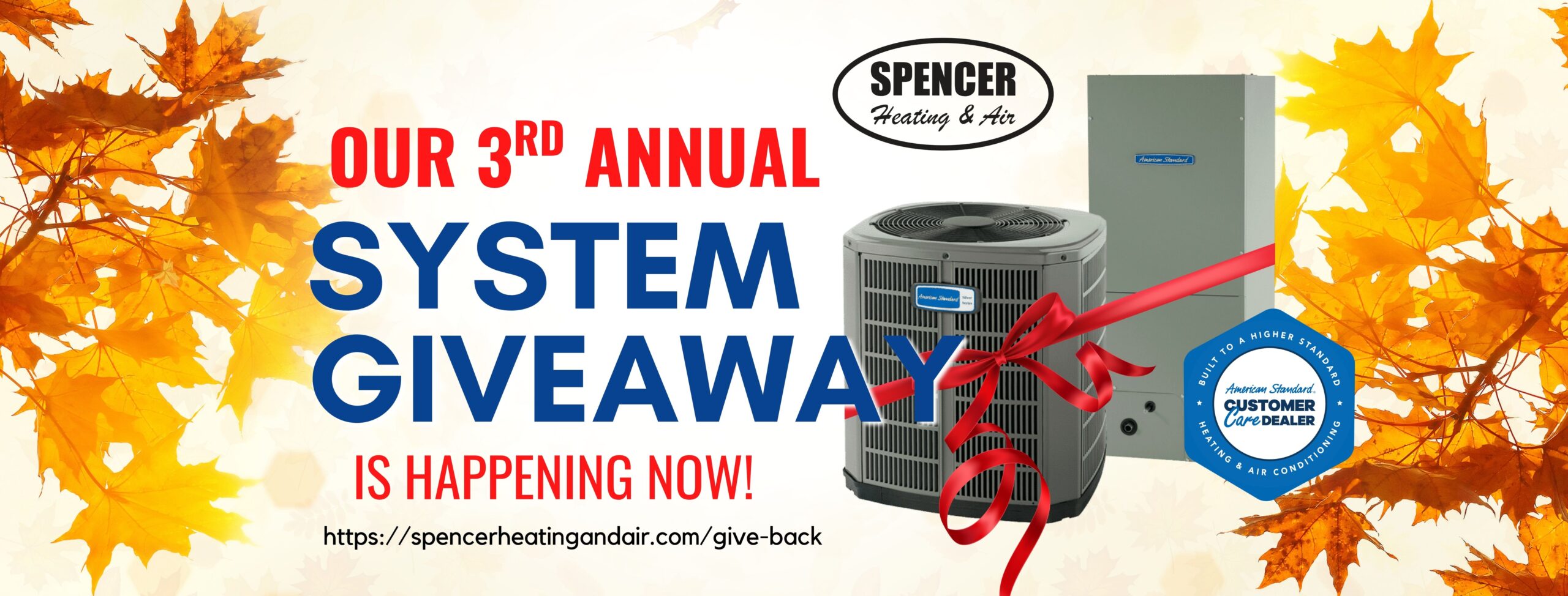 Spencer Heating and Air Gives Back - HVAC System - Giveaway