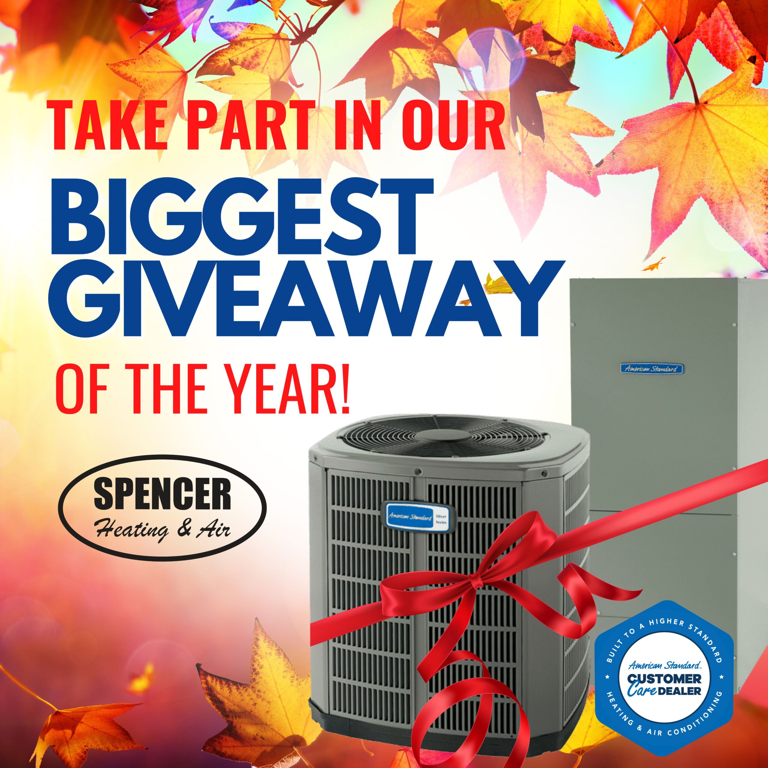 Spencer Heating and Air Gives Back: 3rd Annual HVAC System Giveaway​